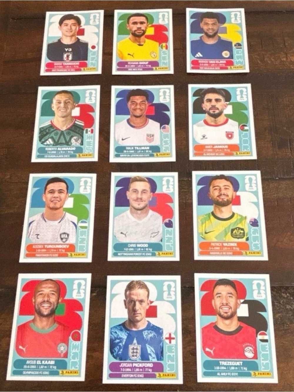 2026 Panini World Cup Stickers